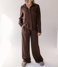 Thread & Supply Janessa Pants in fudge - women's pants - view 5