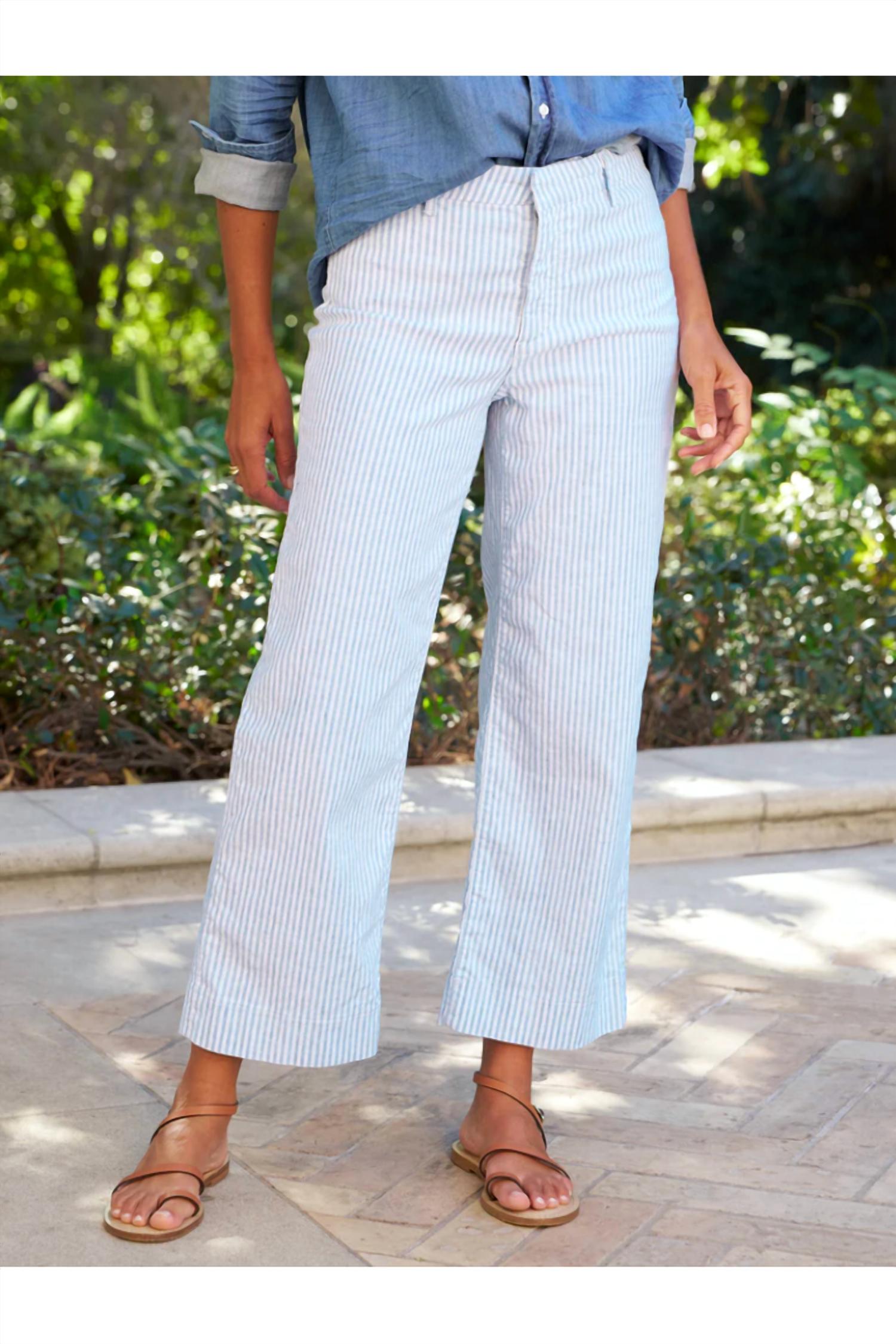 Frank & Eileen - WEXFORD STRIPE PANT