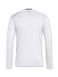 adidas Men's Texas Tech Fall D4T Long Sleeve T-shirt in white - men's long sleeve top - detail view