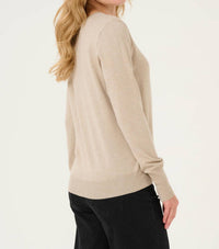 Kaffe - Kalizza Round Neck Regular Fit Pullover Sweater