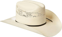 M&F Western Women's Alamo Bangora Hat in ivory - women's hat - detail view