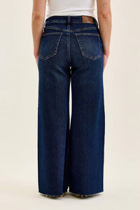 Judy Blue - High Waist Petite Retro Wide Leg Jeans
