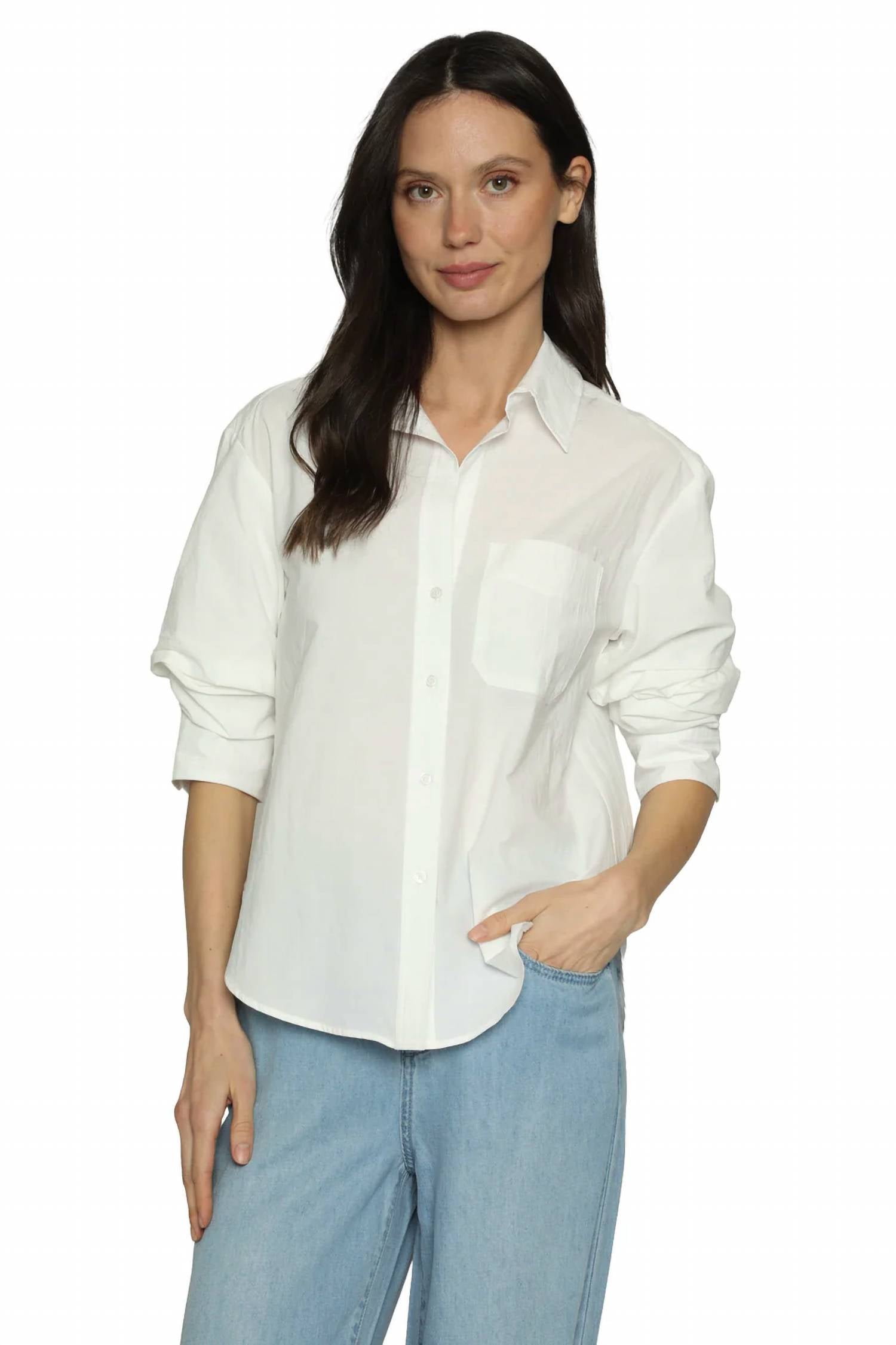 Drew - Scottie Button-down Blouse