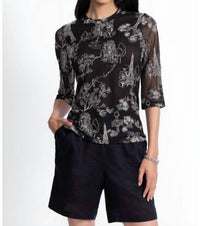 Johnny Was - KAIA MESH TEE LOUISE