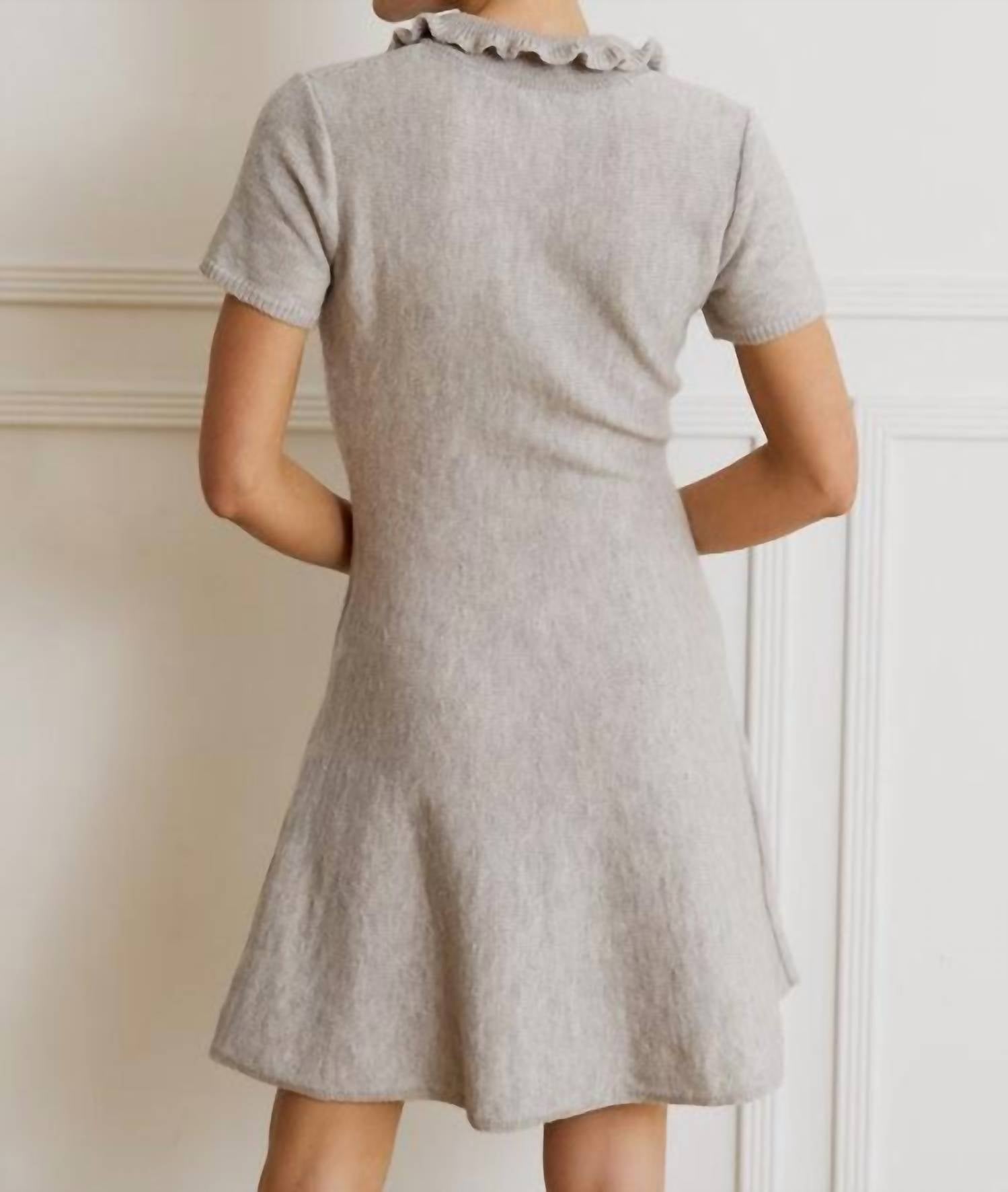Sunday Edition - Ruffle Polo Mini Dress