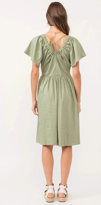Another Love - Petal Sleeve Dress