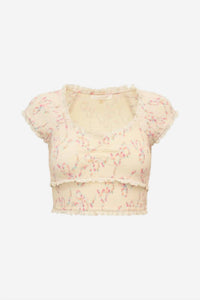 Loveshackfancy - Cambron Cotton Floral Top