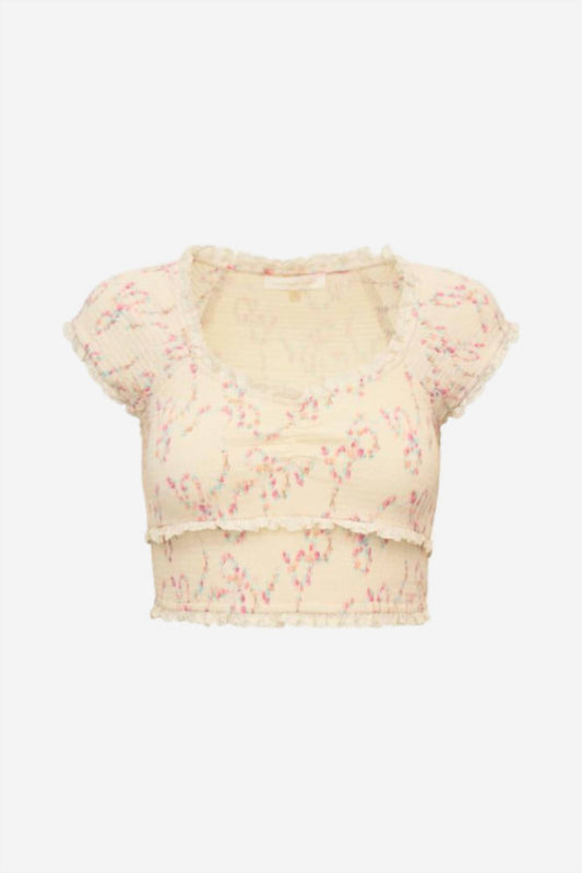 Loveshackfancy - Cambron Cotton Floral Top