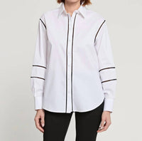 Hinson Wu - Halsey Trimmed Shirt