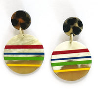 Sunshine Tienda - Women's Crayon Ornament Earrings