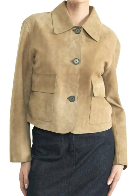 Aaron & Amber - Collared Short Jacket