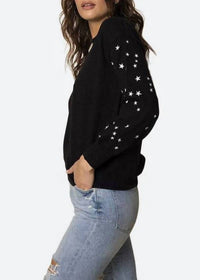 27 Miles Malibu - CELESTE EMBROIDERED STAR PULLOVER