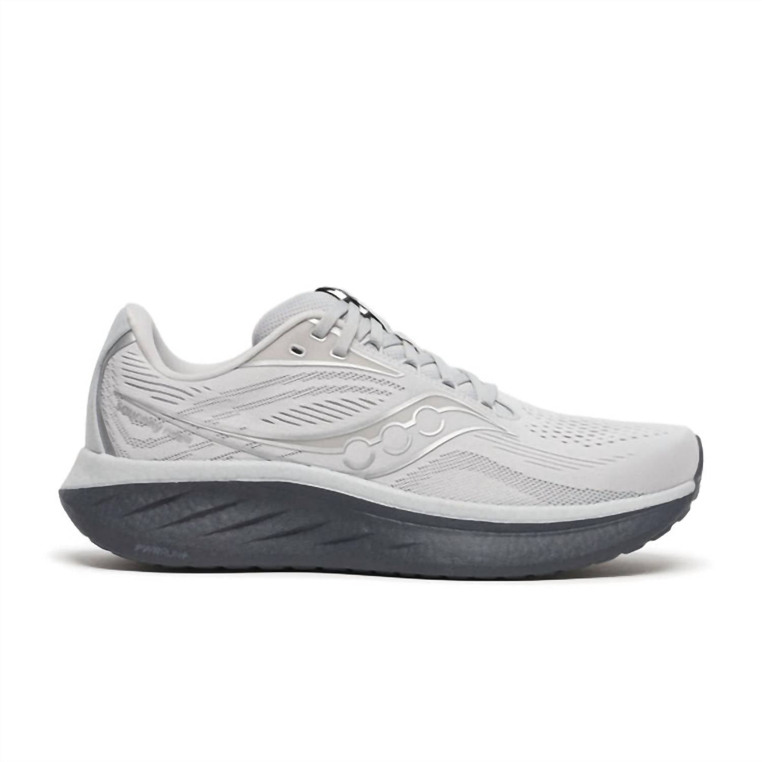 SAUCONY Men's Ride 18 Running Shoes in cloud shadow 4 - men's shoe