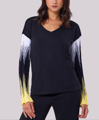 Angel Apparel - Knit Top With Ribbed Sleeves