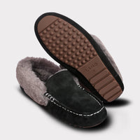 Lamo Women's Aussie Slip-on Moc Slippers in black - women's shoe - view 7