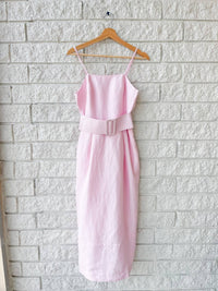Rosie Assoulin - Artichoke Sleeveless Belted Midi Dress