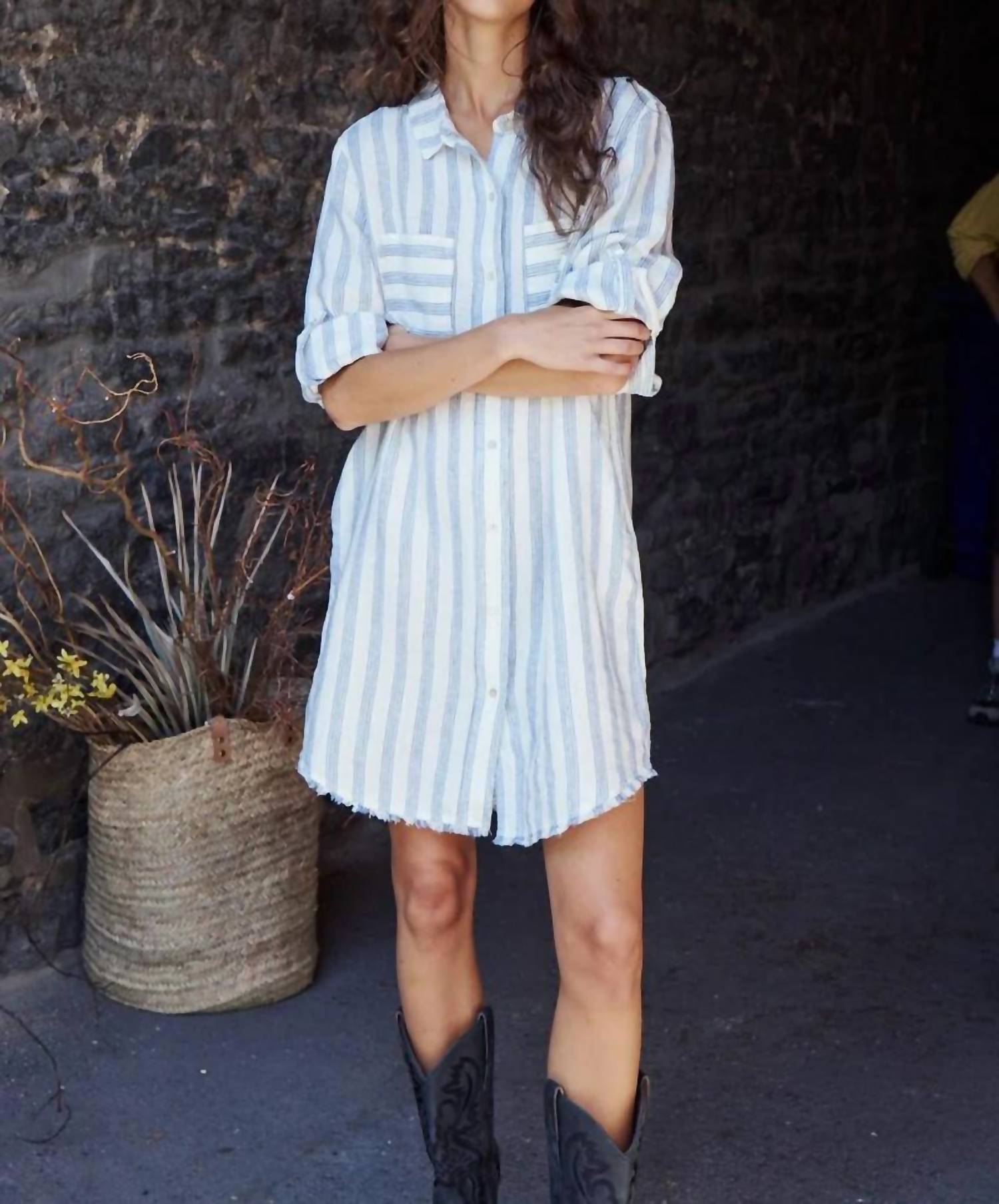 Melissa Nepton - Rina Button-tab Dress