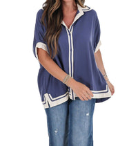 Umgee - Women's Coastal Classic Linen Top