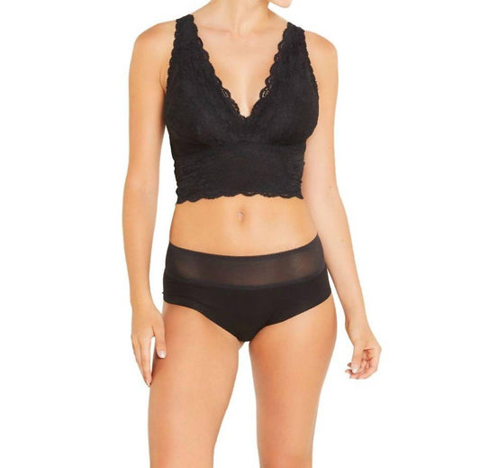 Never Say Never Curvy Plungie Longline Soft Bralette