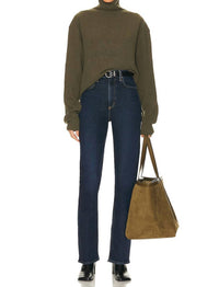Agolde - High Rise Stove Pipe Soft Stretch Skinny Jeans