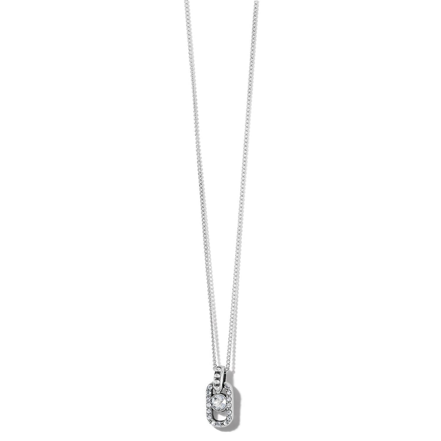 Brighton Women's Illumina Lights Allure Petite Necklace in silver - women's jewelry
