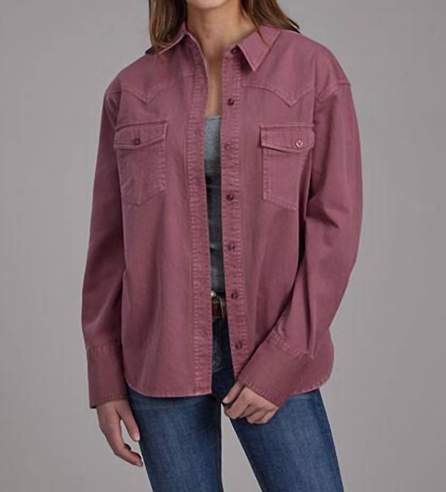 Roper - Women's Solid Twill Top