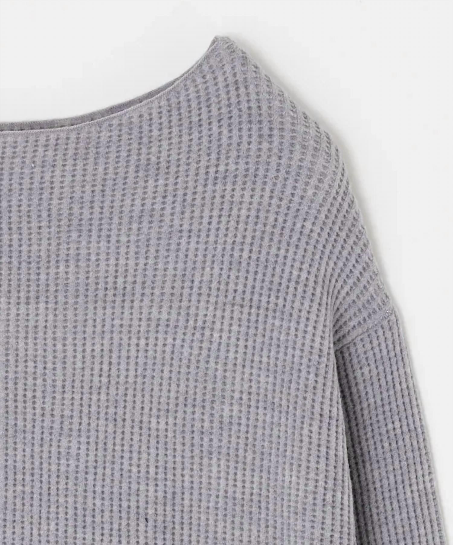 Moussy - Women's Off Shoulder Knit Top