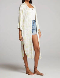 Saltwater Luxe - Banks Floral Kimono