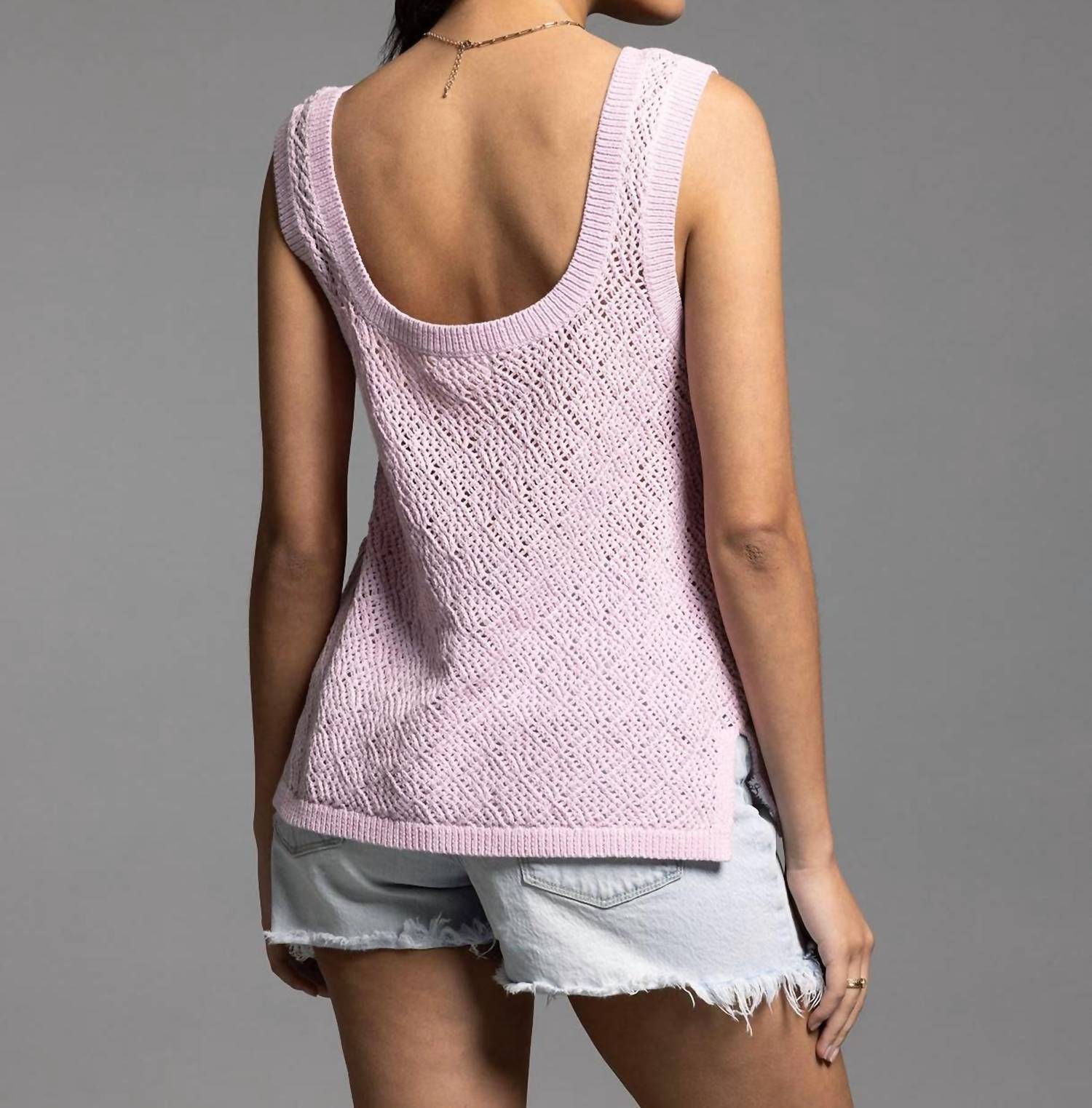 Weekend Los Angeles - Bailey Square Neck Knit Top