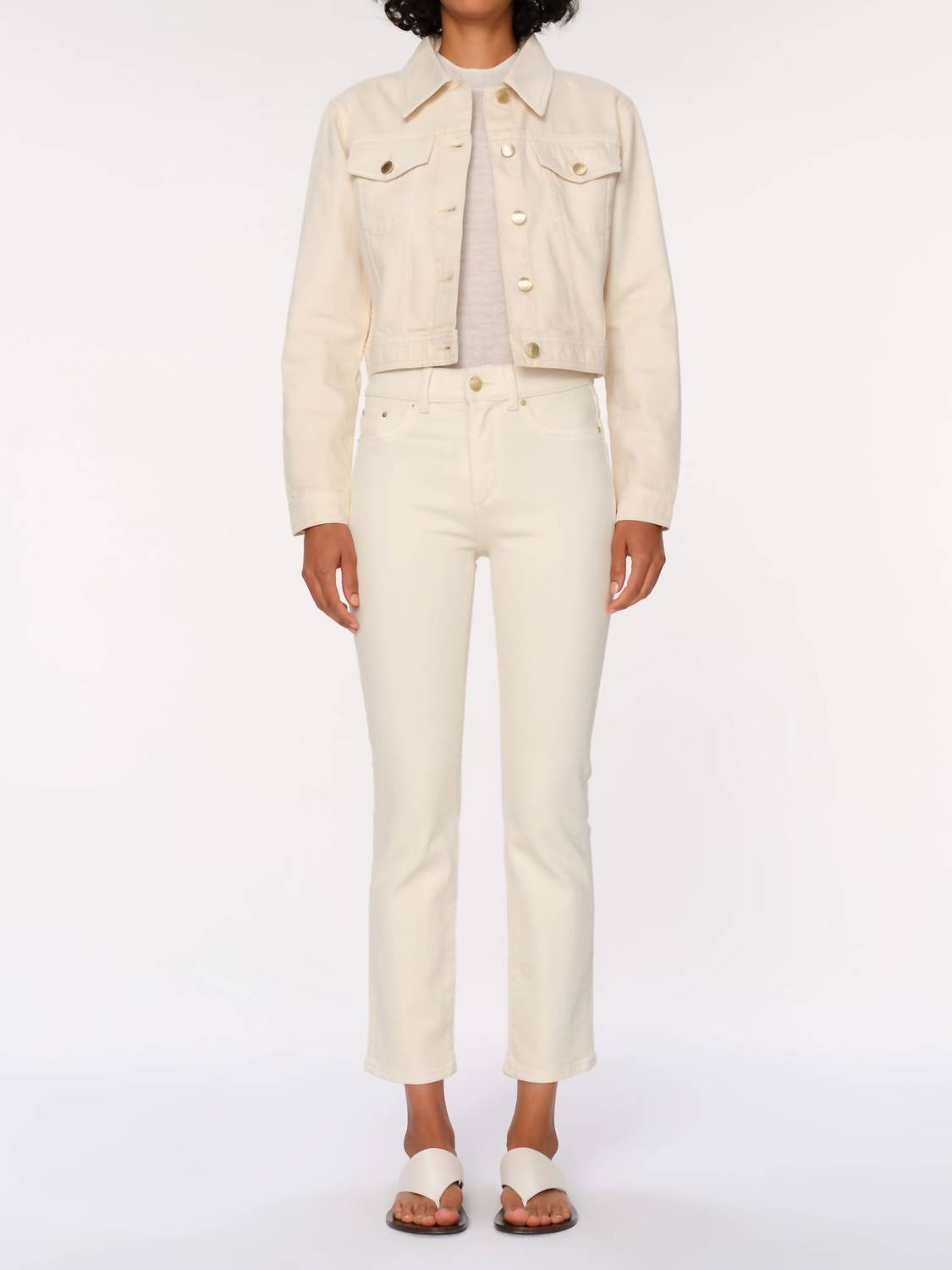 Dl1961 - Women'S - Mara Straight Mid Rise Instasculpt Anke Jeans