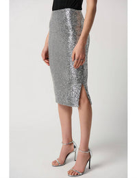 Joseph Ribkoff - Sequin Pencil Midi Skirt