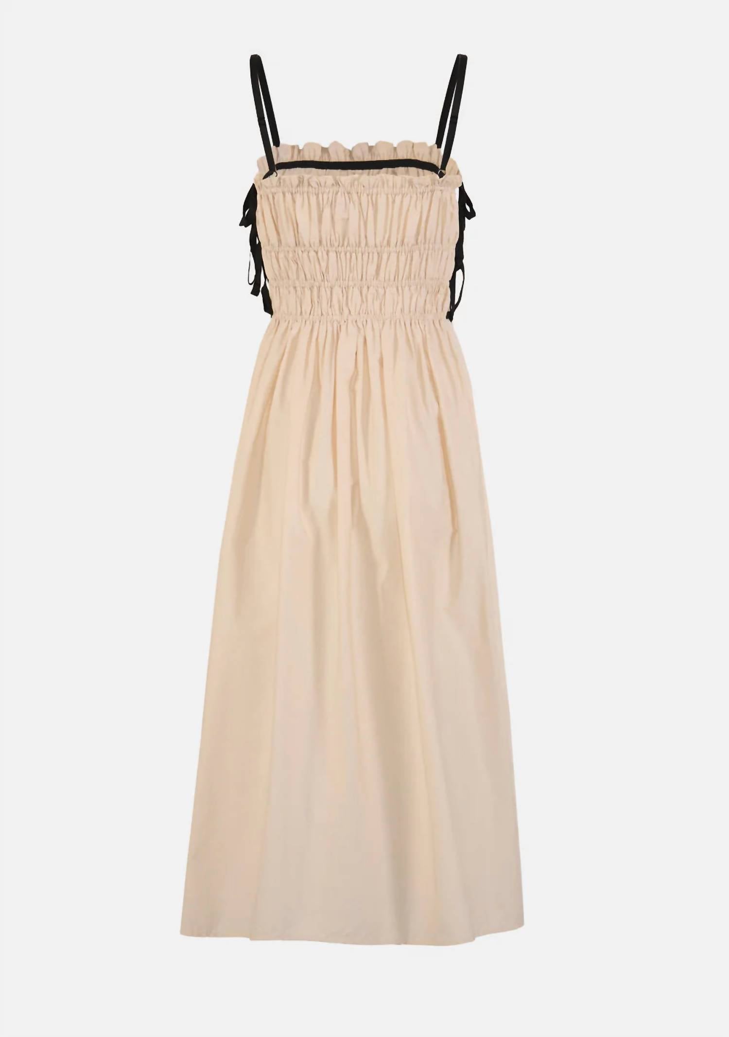 Sofie The Label - Lena Midi Dress With Tie Details