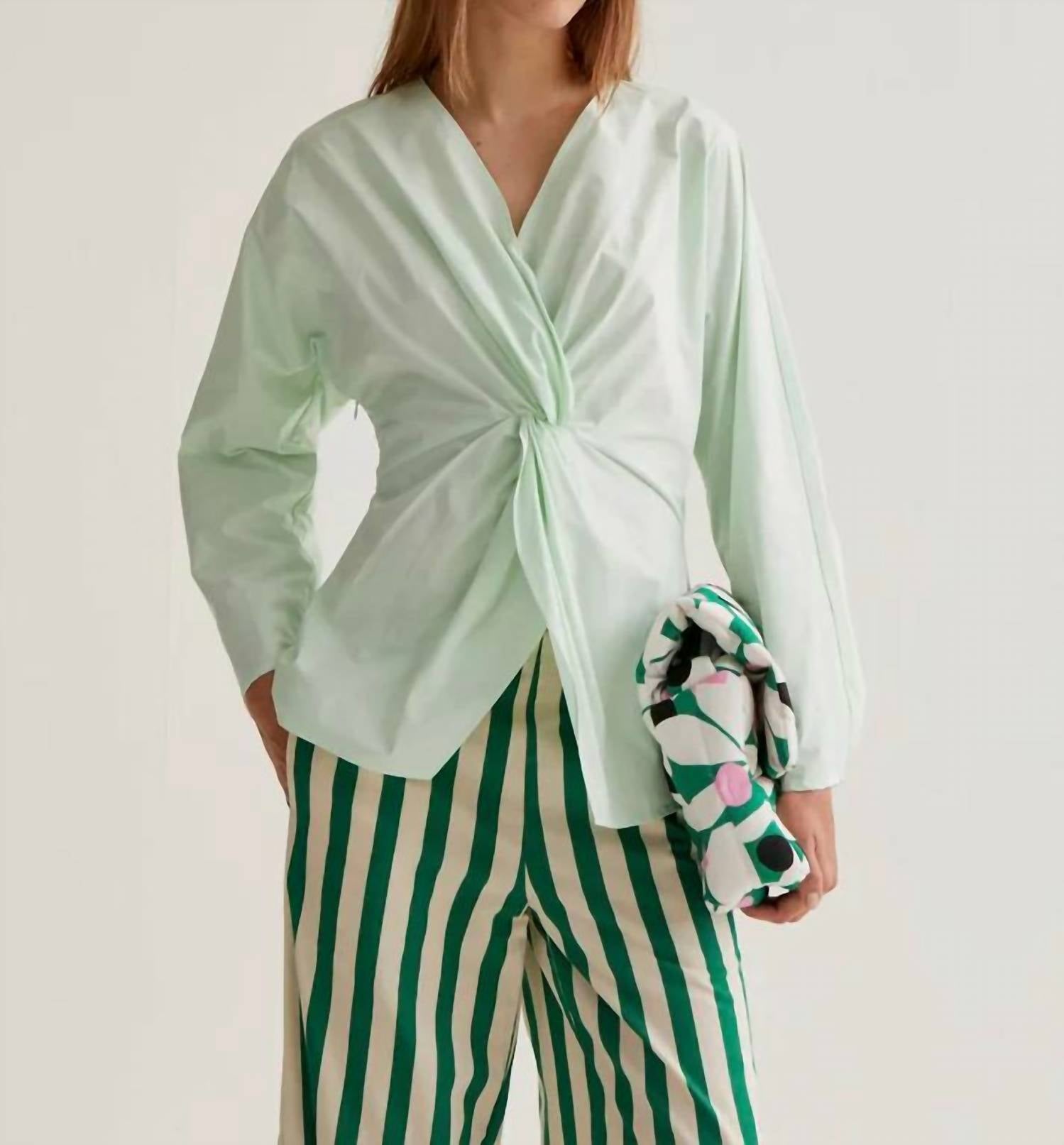 Compania Fantastica - Mint Twist Top