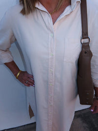 Starkx - Pearl Corduroy Shirt Dress