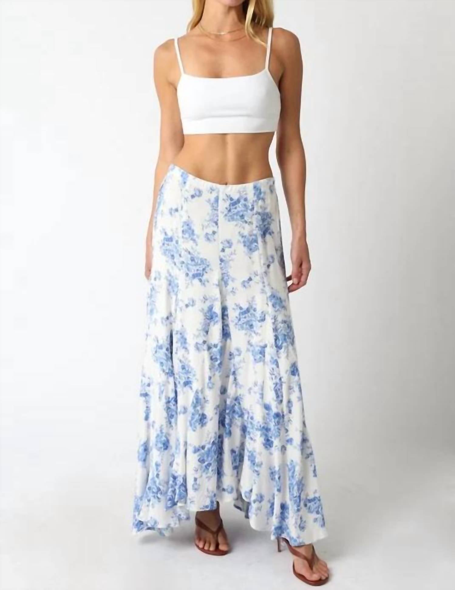 Olivaceous - French Quarter Maxi Skirt