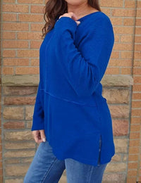 Parsley & Sage - Long Sleeve Top With Seam Detail