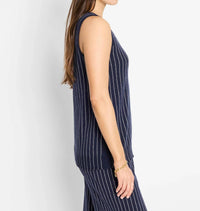 Nic + Zoe - Destination Stripe Knit Tank