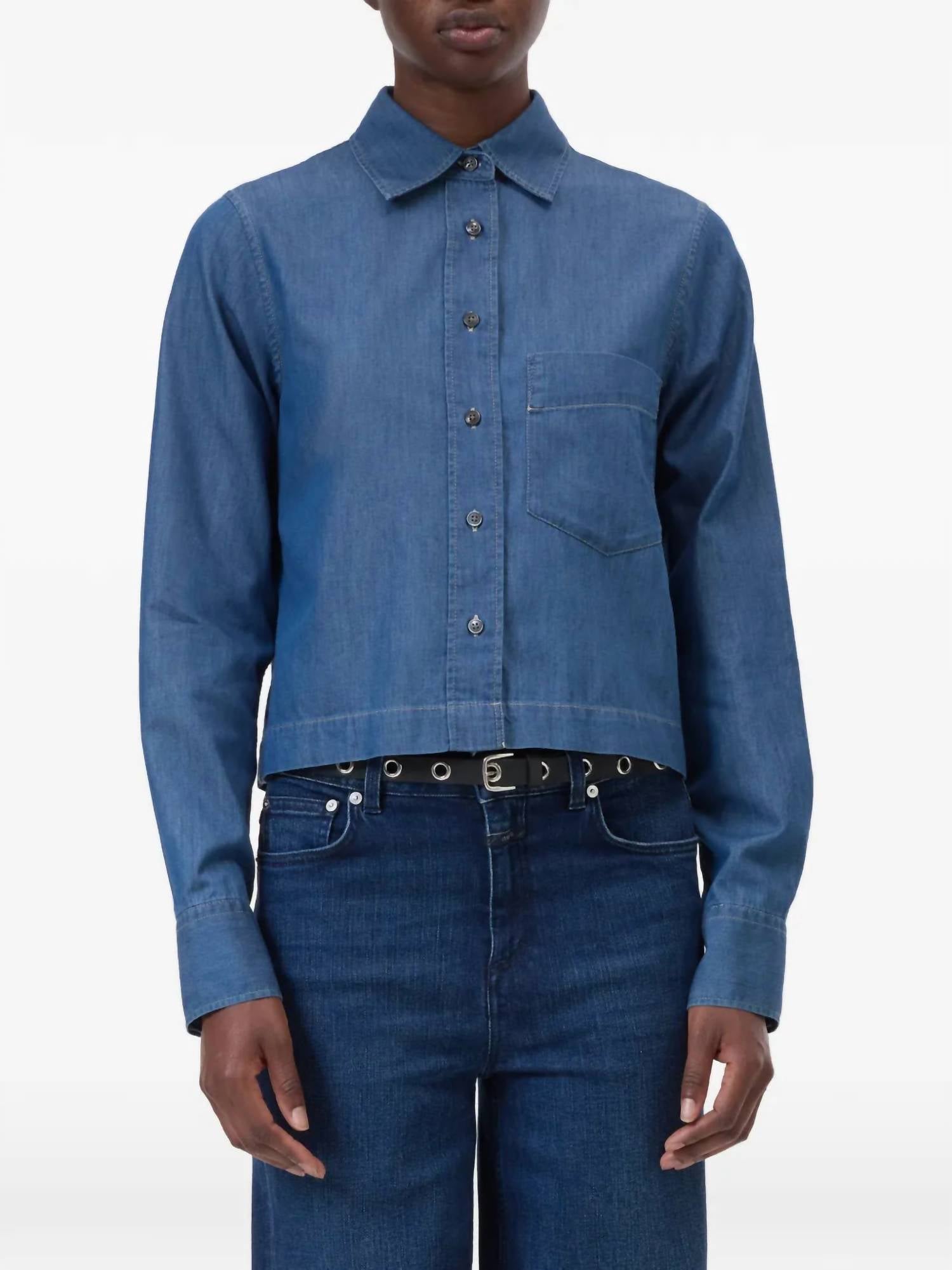 Closed - Cropped Classic Shirt