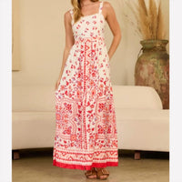 Skies Are Blue - Callie Printed Maxi Dress