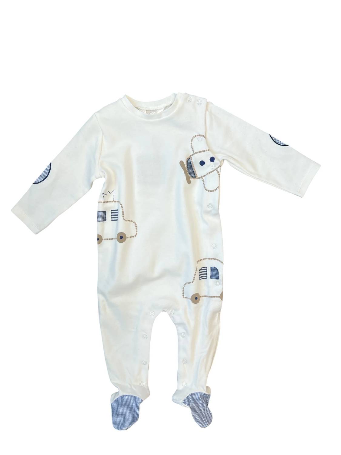 Mayoral - Boys' Car & Airplane Footie