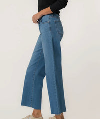 KUT FROM THE KLOTH Charlotte High Rise Wide Leg Jeans in soaring - women's jeans - alternate view