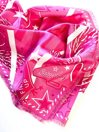 Saturday Silks - Women's Fringed Spirit Scarf