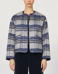 Dear John Denim - Jordyn Wool Plaid Jacket