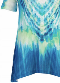 Jess & Jane - Women's Tie Laces Ribbed Open Shoulder Top