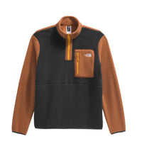 THE NORTH FACE Yumiori 1/4 Zip Sweatshirt in asphalt grey burnt umber - men's shirt - alternate view