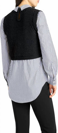 Cinq A Sept - Mara Shaker Pullover
