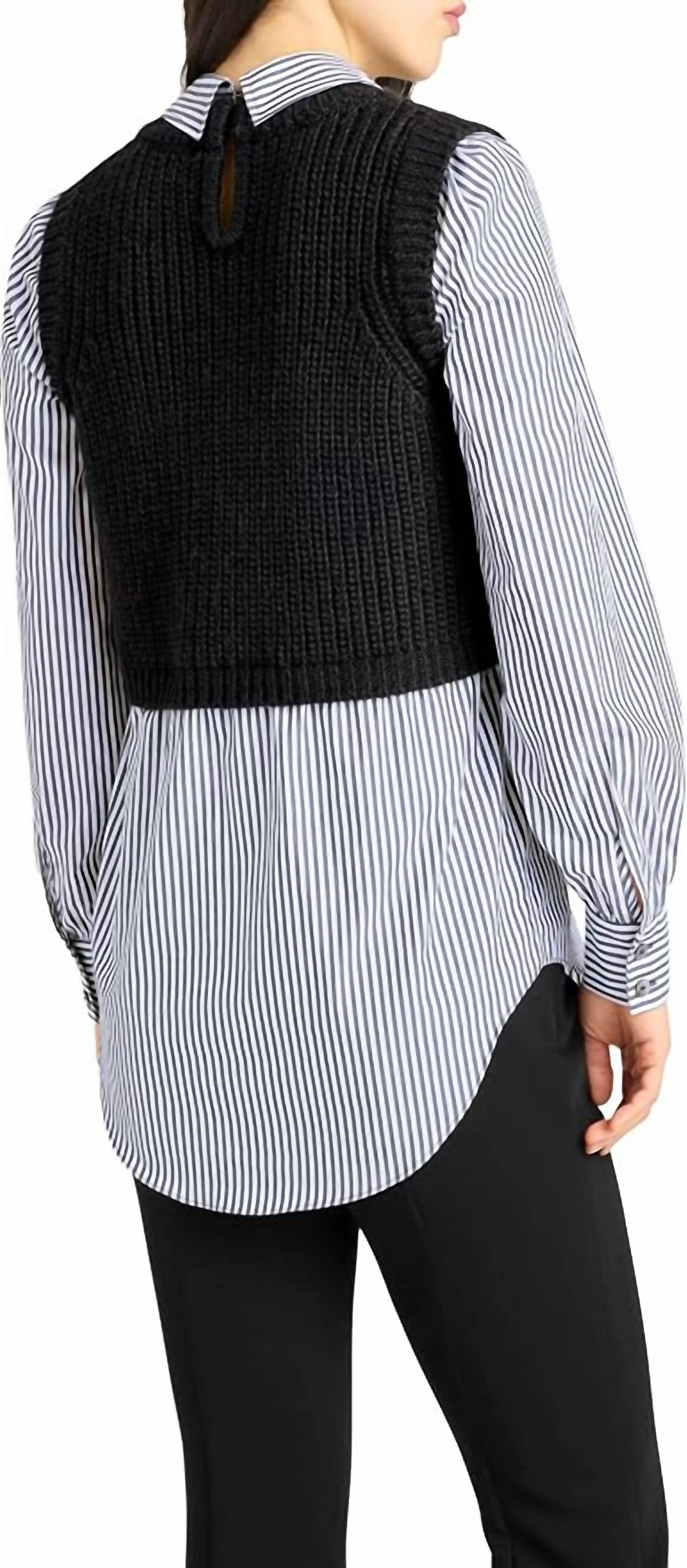 Cinq A Sept - Mara Shaker Pullover