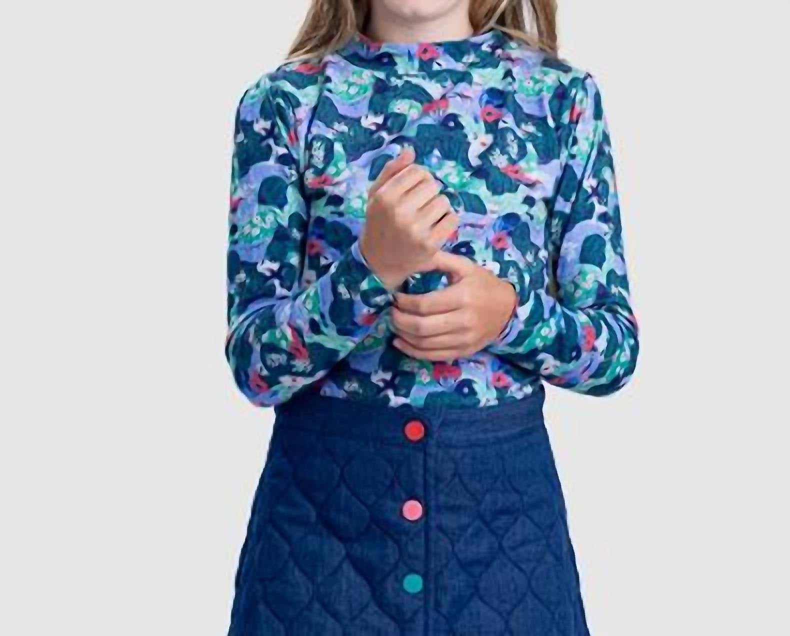 Macrae Skye - Greta Tee Long Sleeve Top