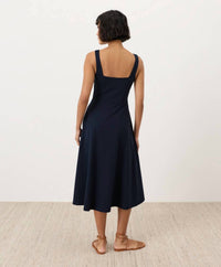 Pact - Fit & Flare Square Neck Dress