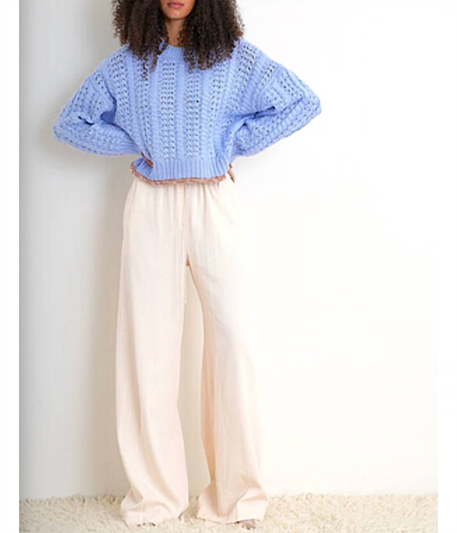 Sablyn - Tara B Slouchy Crewneck Sweater